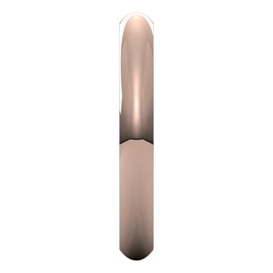 Comfort-Fit Half Round Band