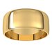 Ultra-Lightweight Half Round Band