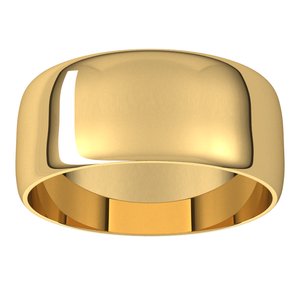 Ultra-Lightweight Half Round Band