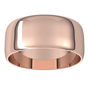 Ultra-Lightweight Half Round Band