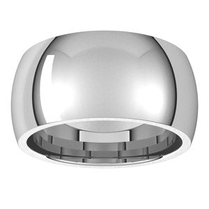 Comfort-Fit Half Round Band