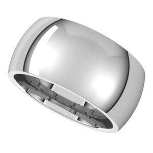 Comfort-Fit Half Round Band