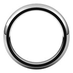 Comfort-Fit Half Round Band