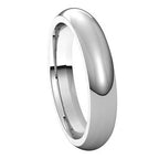 Comfort-Fit Half Round Band