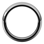 Comfort-Fit Half Round Band