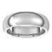 Comfort-Fit Half Round Band