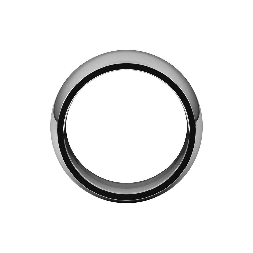 Comfort-Fit Half Round Band
