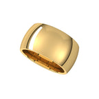 Comfort-Fit Half Round Band