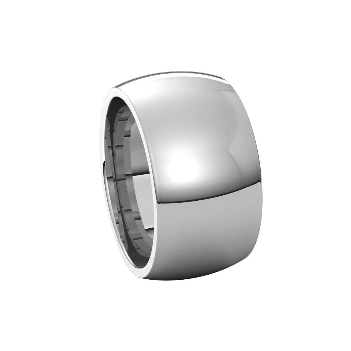 Comfort-Fit Half Round Band