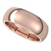 Comfort-Fit Half Round Band