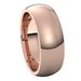 Comfort-Fit Half Round Band