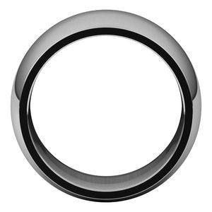 Comfort-Fit Half Round Band