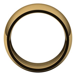 Comfort-Fit Half Round Band