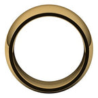 Comfort-Fit Half Round Band