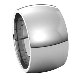 Comfort-Fit Half Round Band