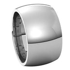 Comfort-Fit Half Round Band