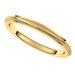 Stepped-Edge Comfort-Fit Half Round Band