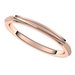 Stepped-Edge Comfort-Fit Half Round Band