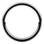 Stepped-Edge Comfort-Fit Half Round Band