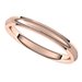 Stepped-Edge Comfort-Fit Half Round Band