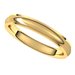 Stepped-Edge Comfort-Fit Half Round Band