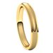 Stepped-Edge Comfort-Fit Half Round Band