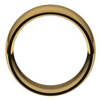 Stepped-Edge Comfort-Fit Half Round Band