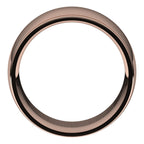 Stepped-Edge Comfort-Fit Half Round Band