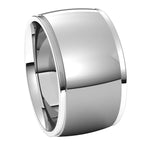 Stepped-Edge Comfort-Fit Half Round Band