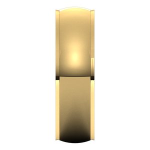 Stepped-Edge Comfort-Fit Half Round Band