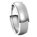 Stepped-Edge Comfort-Fit Half Round Band