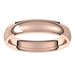 Stepped-Edge Comfort-Fit Half Round Band