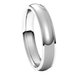 Stepped-Edge Comfort-Fit Half Round Band