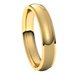 Stepped-Edge Comfort-Fit Half Round Band