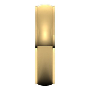 Stepped-Edge Comfort-Fit Half Round Band
