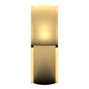 Stepped-Edge Comfort-Fit Half Round Band