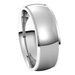 Stepped-Edge Comfort-Fit Half Round Band
