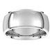Stepped-Edge Comfort-Fit Half Round Band
