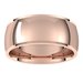 Stepped-Edge Comfort-Fit Half Round Band