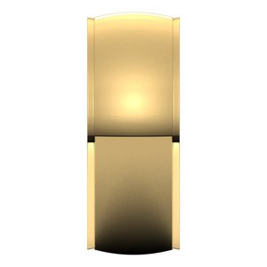Stepped-Edge Comfort-Fit Half Round Band