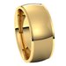 Stepped-Edge Comfort-Fit Half Round Band