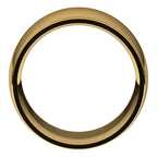 Stepped-Edge Comfort-Fit Half Round Band
