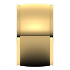 Stepped-Edge Comfort-Fit Half Round Band