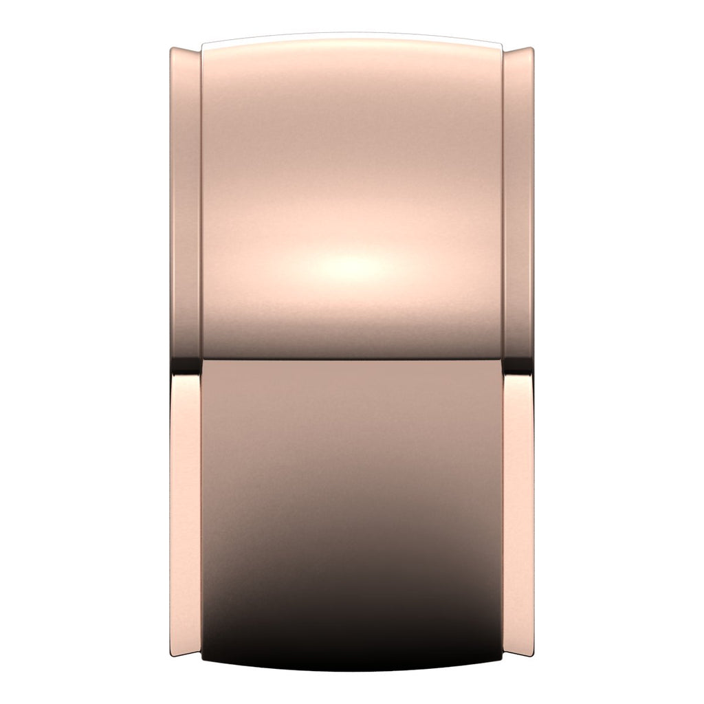 Stepped-Edge Comfort-Fit Half Round Band