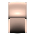 Stepped-Edge Comfort-Fit Half Round Band