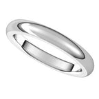 Heavyweight Comfort-Fit Half Round Band
