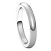 Heavyweight Comfort-Fit Half Round Band