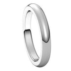 Heavyweight Comfort-Fit Half Round Band
