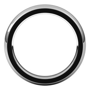 Heavyweight Comfort-Fit Half Round Band