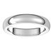 Heavyweight Comfort-Fit Half Round Band